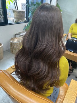 ウニコ(unico.) ベージュカラー/ブリーチなし/韓国ヘア