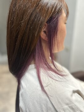 プリズム ヘアーデザイン 北坂戸店 ミディアムレイヤー