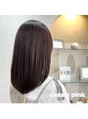 グレージュカラー/韓国ヘア/デザインカラー/シルキーベージュ/