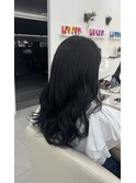 AO hair ダークオリーブ