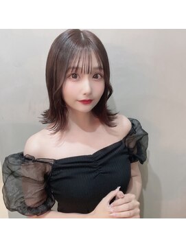 カフネヘアー(Cafune' hair) 艶ミディアム×ナチュラルブラウン