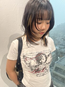 ザザアオヤマ(ZA/ZA AOYAMA) 無造作ウルフカット