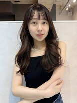 ウッグラ(wuggla)&nbsp;ラベンダーブラウン/韓国ヘア/ロングヘア