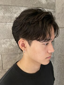 ニアウ 伊勢崎連取店(Niau) メンズマッシュニュアンスパーマメンズパーマ