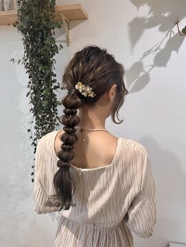 ゼスト 中野店(ZEST) 【zest中野/セイラ】お呼ばれゆるふわヘア