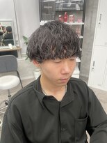 リミットバイアフィナー 大宮店(limit by Afinar)&nbsp;シャドウパーマ　メンズ　マッシュ　ツーブロ