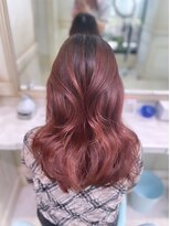 アソビ 表参道(ASOBI)&nbsp;ラベンダーピンク/小顔/ワンレン/髪質改善/前髪