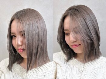 クム 横浜(qumu)の写真/最旬のフェイスレイヤーで洗練+小顔魅せ.*丁寧なカウンセリングが可愛くなる秘訣★［横浜/髪質改善］