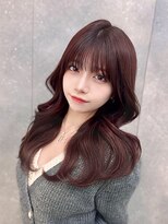 クム(kumu)&nbsp;【kumu】ワンカールレイヤー/くびれ巻き/顔周り前髪/名古屋