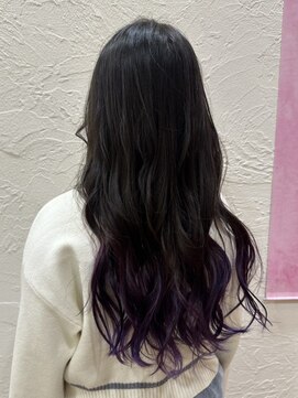 グラマラス GLAMOROUS 【渡辺まとい】グラデーションカラー/ロング/韓国/髪質改善