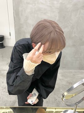 ミーム 原宿 表参道(meme) ダブルカラーハイトーンカラーケアブリーチインナーカラー#原宿