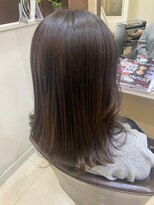 ミチ(michi)&nbsp;ローレイヤー　艶髪カラー