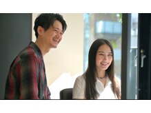 ファーストカウンセリングが圧倒的に丁寧！髪質の診断からメニューのご提案、アフターフォローもお伝え♪