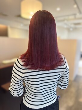 ロンドルピナス 小倉(Lond Lupinus) ブルーブラック/ワイドバング/美髪のススメ/外ハネボブ/北九州