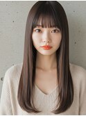 イメチェン/美髪/外ハネボブ/ワイドバング/髪質改善/縮毛矯正