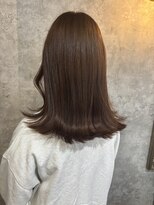アイビーヘアー(iB HAiR)&nbsp;ナチュラルブラウンカラー/ミディアムヘア