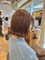 サイン ヘア イノベーション(sign HAIR INNOVATION)&nbsp;艶カラー×透け感韓国ボブ