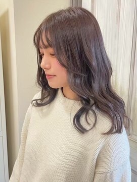 フレイムスヘアーアンドリラックス 西川口店 透け感ダークカラー