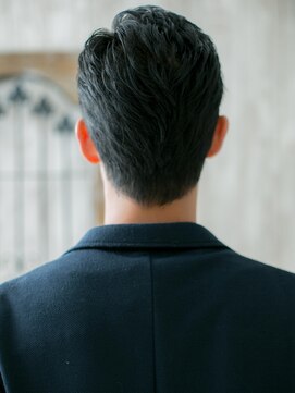 グルーミングサロン バーバー キャッスル 北浦和西口(Grooming salon Barber Castle) アップバング七三分けツーブロックショートY北浦和