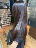 地毛風透明感カラー