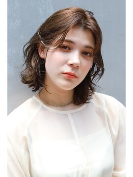 アリゲート ダイカンヤマ(Ari gate daikanyama) 【Arigate山中】レイヤーボブ×ブリーチ無しベージュ