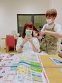 ヘアーアンドネイル キ アンティ(Hair&Nail Ki anty) 極ツヤベリーピンク!天使の輪が出てる~。