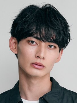 レタッチ バイ フィフス 天神大名(RETOUCH by fifth) 天神10代20代シャドウパーマゆるめメンズマッシュウルフカット