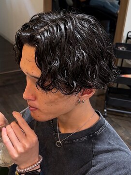 ヘアスペースブルーム エボリューション 庄内店(HAIR SPACE BLOOM evolution) 【庄内店/メンズパーマ】波巻きパーマ
