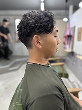 ザスーツブラザーズ(THE SUITS BROTHERS) MEN'SHAIRウルフカルマパーマメンズショートイージーパーマ