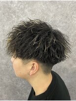 ライズ 渋谷店(RISE)&nbsp;カット＋特殊パーマ【ハイライトツイストスパイラル】