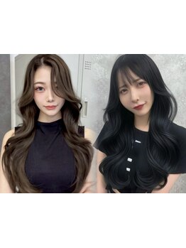 [カット+カラー\5500～]顔周りカット+前髪カットで魅力ある小顔に◎レイヤーカットもお任せ☆[渋谷駅]