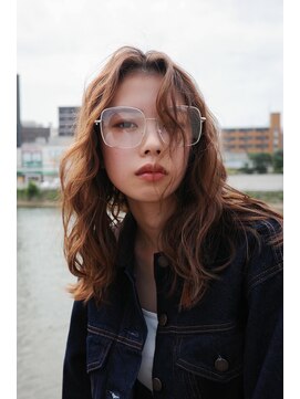 キーゴ 博多(KY-GO.) レイヤーカット×ロングパーマ「レディース」 博多、博多駅前