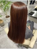 カッパーブラウン ブリーチなし トリートメント/心斎橋