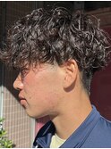 MEN’S HAIR/波巻ツイストスパイラル/フェザーパーマ/錦糸町