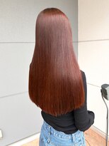 ヘアーアイストゥーレ(HAIR ICI TRE)&nbsp;ブリーチなしカラーピンクレッドラベンダーオレンジ  担当渡辺聖