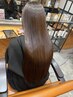 【サラツヤ髪に】縮毛矯正+NEW生トリートメント18700円