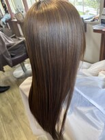 アローズ 荒尾店(arose)&nbsp;艶があれば若見え間違いなし！髪質改善ストレート