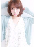 厚めバングボブ(ハニーヘアマーメイドアッシュエフォートレス)