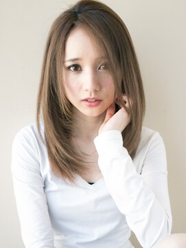 ローラン(ROULAND) グレージュストレート20代30代40代