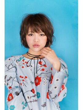 アーツ 町田(arts) カーキアッシュ×ウェービーショートボブ