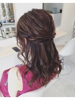 シュエット(Chouette)&nbsp;ルーズハーフアップ