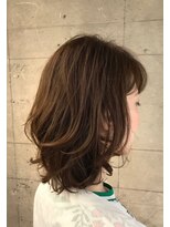 オッソ(OSSO)&nbsp;ラフウェーブロング_ブランジュダブルバング