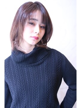 ブーケ(BOUQUET) ＢＯＵＱＵＥＴ外苑前 ミディアムレイヤースタイル 西川