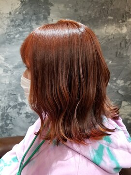 ユーアールキャッスル(UR CASTLE) インナーカラーオレンジ