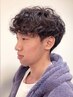 【男性限定】カット+デザインパーマ￥14455→14000