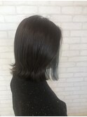インナーカラー/イヤリングカラー/ケアブリーチ/グリーン/モテ髪