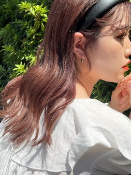 ファブ 千葉店(FaB) フェザーバング/カーキグレージュ/マッシュショートボブ[千葉駅]