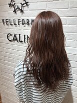 ヘア スパ ビューティー エールフォルム(HAIR SPA BEAUTY YELLFORME)&nbsp;大人可愛いハイライトピンクベージュ