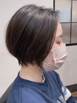 ハイプ(hipe) 丸み前下がりショート*