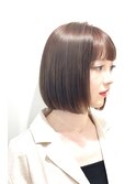 【松戸 藤原】大人かわいい前髪ありボブ